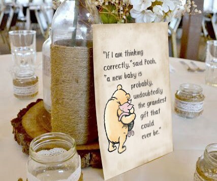 If I am thinking correctly, a new baby is probably - Downloadable Winnie the Pooh Quote - spikes.digitalshop