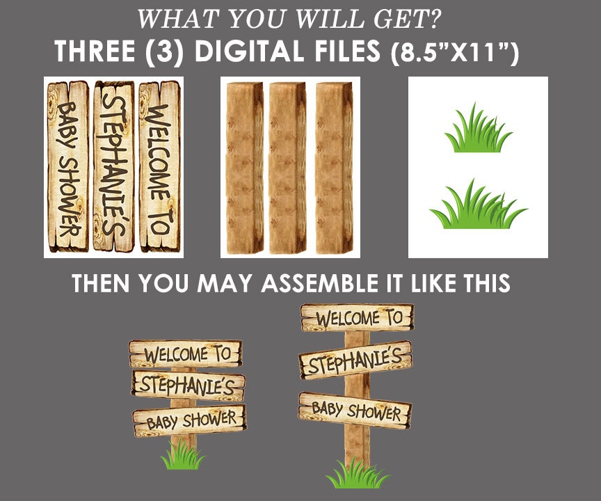 PERSONALIZED Digital Sign/ Wood Signage Hundred Acre/ Digital Printable File Only/ 100 Hundred Aker Wood Sign/ Classic Winnie The Pooh Wood