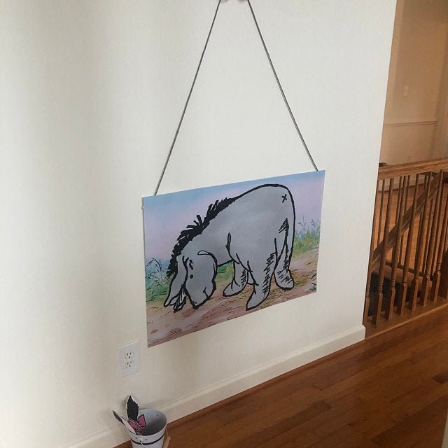 Pin the Tail On Eeyore Cutout/ Instant Download/ Classic Winnie The Pooh Party Game/ PDF Digital - spikes.digitalshop
