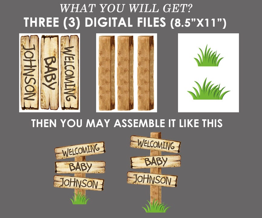 PERSONALIZED Digital Sign/ Wood Signage Hundred Acre/ Digital Printable File Only/ 100 Hundred Aker Wood Sign/ Classic Winnie The Pooh Wood