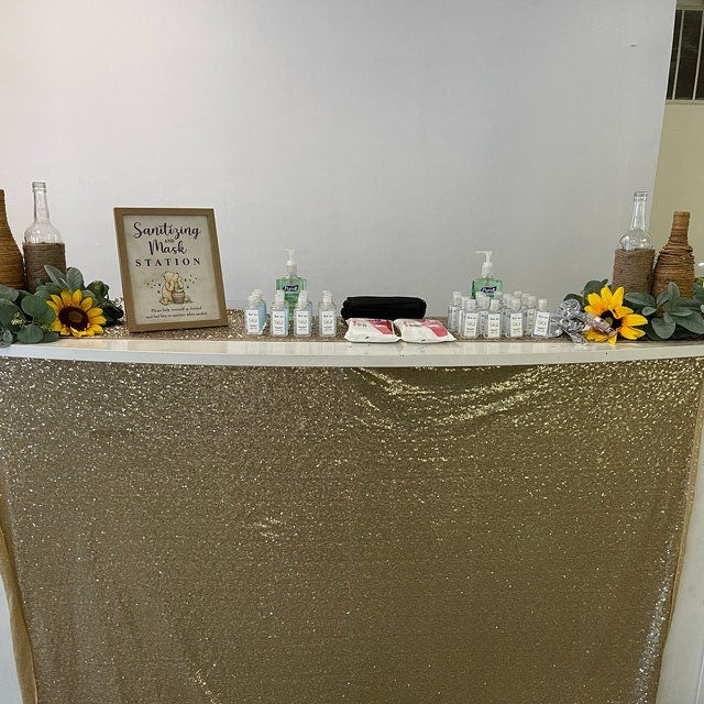Sanitizing Mask Station - Downloadable Winnie the Pooh Party Sign - spikes.digitalshop