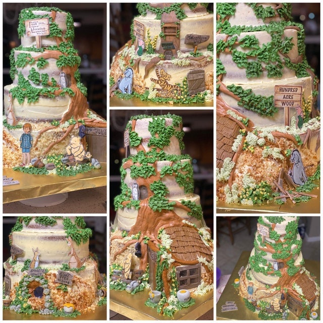 BEST DEAL! Cake Topper! Pooh Characters Cutout! Cake Decoration, Centerpiece/ Baby Shower or Birthday / Classic Winnie The Pooh