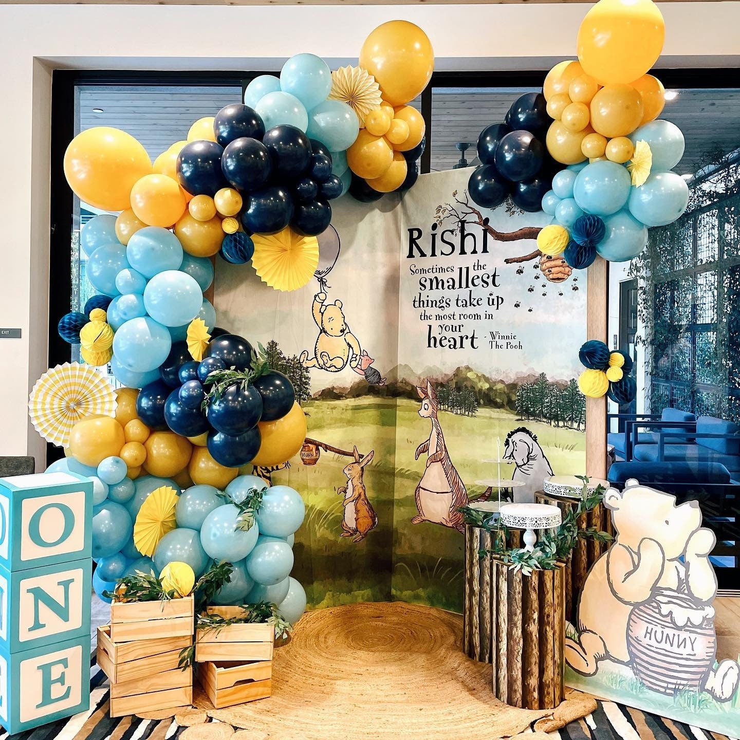 8x8 Feet Giant Book Backdrop/ Classic Winnie The Pooh Backdrop in DIGITAL FILE / Instant Download - spikes.digitalshop